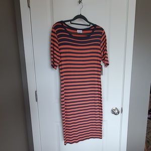 Julia striped dress
